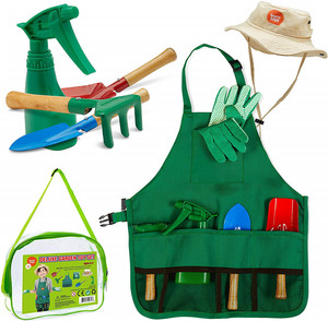 Ensembles d'<span class=keywords><strong>outils</strong></span> d'apprentissage en plastique personnalisés <span class=keywords><strong>pour</strong></span> enfants français <span class=keywords><strong>Outils</strong></span> de jardinage <span class=keywords><strong>pour</strong></span> enfants Jouet avec sac <span class=keywords><strong>pour</strong></span> la plantation - Product Image 2