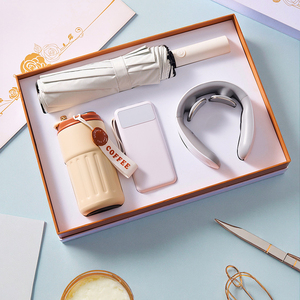 Ensemble cadeau de tasse à café massante FHT, cadeau d'entreprise moderne et luxueux fait à la main pour les ouvertures d'entreprise et les cadeaux d'événements pour les employés - Product Image 1