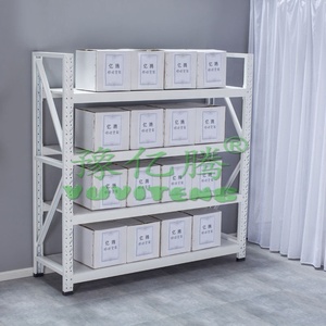 Estante de almacenamiento de metal extraíble de 4 capas de alta calidad, diseño moderno con acabado de recubrimiento en polvo para uso en gimnasio y almacén - Product Image 5