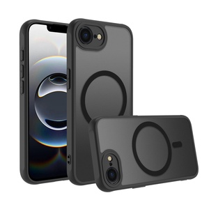 Étui rigide magnétique en PC noir mat pour iPhone 16 <span class=keywords><strong>SE</strong></span> Pro Max, téléphone portable 17 Pro Max 18 - Product Image 3