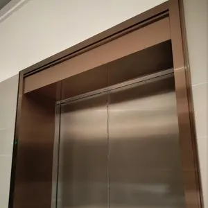 דלתות כיסוי נירוסטה למעליות קיר פנים