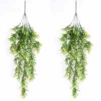 Mur de verdure suspendu artificiel EG-G219 pour décor de Thanksgiving de Noël de mariage avec des plantes de feuilles réalistes
