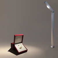 Nouveaux projecteurs LED sur pied 4W pour vitrine, éclairage d'exposition à CRI90 élevé pour bijoux en or et jade