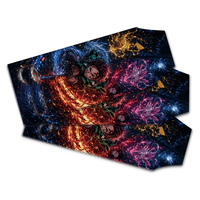 300 autocollants Shangyou Culture Demon Elf à déchirer et à partager pour jeu de cartes, vente en gros, pour salle de diffusion en direct d'anime
