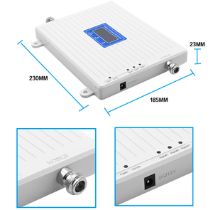 Gsm lte repetidor 2g 3g 4g amplificador de señal pantalla LCD 900/1800/2100MHz repetidor red móvil gsm de <span class=keywords><strong>AGC</strong></span> 4g repetidor - Product Image 2