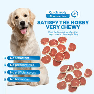 Snack per <span class=keywords><strong>Cani</strong></span> Disidratati di Anatra, Bocconcini ad Alto Contenuto Proteico per Aumentare l'Energia e Supportare la Salute Immunitaria - Product Image 1