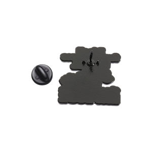 かわいい犬の引用エナメルピン面白い子犬ブローチラペルバッジバックパックアクセサリー友達へのジュエリーギフト - Product Image 5