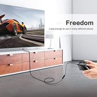 Cable DE DATOS USB certificado Extensión activa de 30 metros con IC 5V 2a para computadora e impresora Material de metal negro