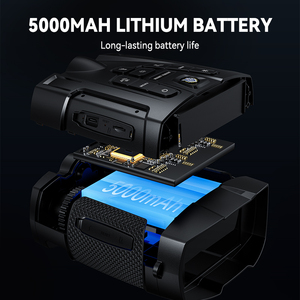 Ống nhòm nhìn đêm kỹ thuật số hồng ngoại 339 2MP 5000 mAh 10x-Máy quay video hình ảnh 4 inch săn bắn tầm nhìn ban đêm để khám phá - Product Image 6