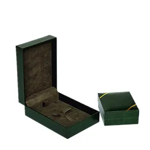 Kunstleer Papier Gift Box Sieraden Verpakking Ketting Box Vitrine