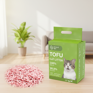 2026 2.5公斤环保优质生态清洁豆腐猫砂 新豆腐猫砂批发廉价豆腐猫砂 - Product Image 1