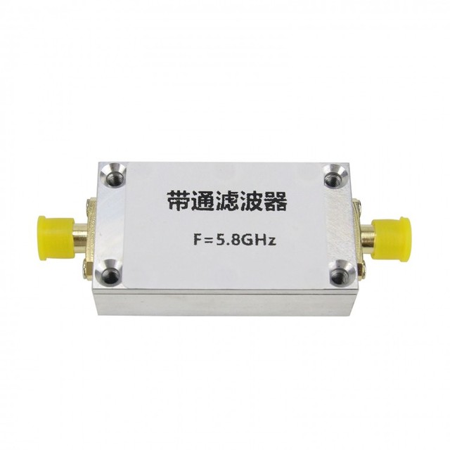 5.8GHz Band Pass Filter W/ S M a Connector for Wireless Video Transmission WiFi Receivers Anti-Jamming