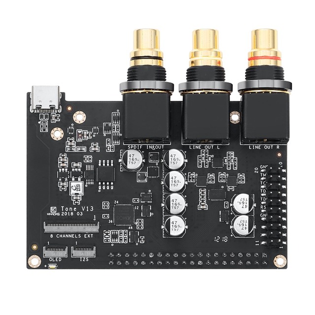 Pinkuo Tone Board ES9038Q2M USB DAC Hi-Res Audio Development Motherboard PCBA XMOS XU208-128-QF48 for Automotive Applications