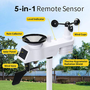 Station météo sans fil Wi-Fi FT0366WF-020T, fonction 5-en-1, <span class=keywords><strong>mesure</strong></span> la vitesse du vent, la direction du vent, les précipitations, la température, l'humidité - Product Image 5