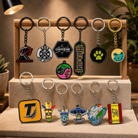 Porte-clés en émail de forme personnalisée, alliage de zinc, porte-clés en métal irrégulier, logo promotionnel, porte-clés souvenir, étiquette métallique pour cadeau