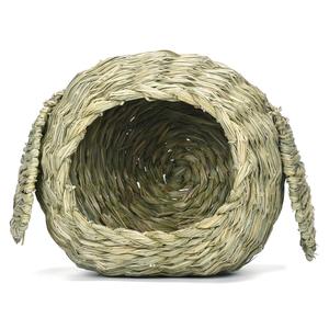 Couronne de Noël faite à la main Pet House Écologique Golden Bear Escape Tunnel Herbe Matériel Paille <span class=keywords><strong>Radis</strong></span> pour Petits Chats Hamsters - Product Image 5