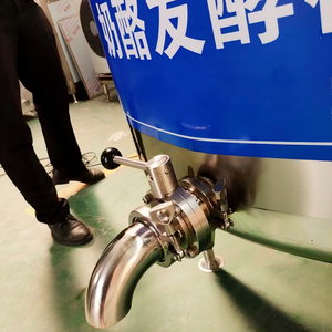 Réservoir de fermentation du fromage COOKIMECH en acier inoxydable 304 à haute productivité, pompe 9KW, moteur 380V, contrôle automatique, laiterie, neuf - Product Image 5