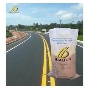 Peinture thermoplastique professionnelle pour marquage routier des pistes d'aéroport et des autoroutes, pour réduire la circulation - Product Image 3