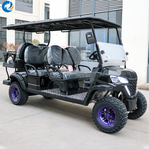 Voiture de tourisme 72V 6 places 5KW tout-terrain homologuée pour la route, chariot électrique rehaussé, buggy de golf - Product Image 5