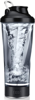 Mélangeur électrique de protéines 600 ml, sans BPA, Rechargeable par USB