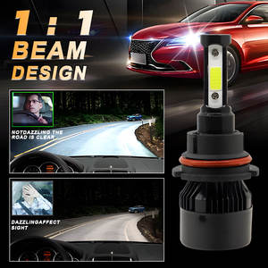 Faros LED X7 de 30W y 12000LM con Chip COB, Luz Alta y Baja H4 6000K 12V, Ajuste Universal, 1 Año de Garantía para Automóvil, Suministro de Fábrica - Product Image 4