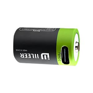 Batería Recargable IILEER CR2 de Iones de Litio de 3.7V 280mAh 1036mWh con Carga Tipo-C para Electrodomésticos - Product Image 3
