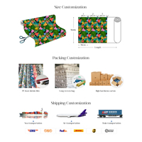 Tissu en coton extensible imprimé numériquement, motif marguerites et violets, tissage lisse, respirant, idéal pour les robes de vacances pour filles