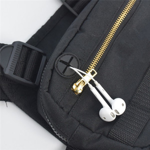 Adjustable <b>Chest</b> Bag Nylon Gray White Camouflage Running Phone Storage Leisure Travel Spring 2024 - Product Image 3