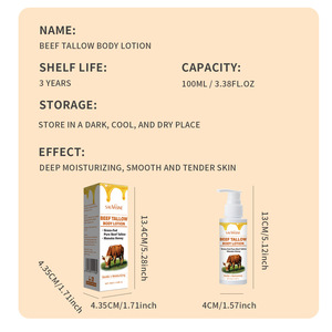 Loción Corporal Blanqueadora <span class=keywords><strong>de</strong></span> Miel y Sebo <span class=keywords><strong>de</strong></span> Res 100% Orgánica OEM en Oferta - Crema Corporal <span class=keywords><strong>de</strong></span> Miel y Sebo para el Cuidado <span class=keywords><strong>de</strong></span> la Piel - Product Image 1