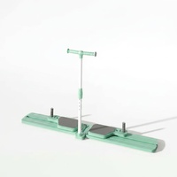 Macchina per sci Slim Legs Butt Lift, Stepper Pieghevole con Maniglia per Allenamento Cardio, Brucia Grassi e Tonificante per Donne a Casa