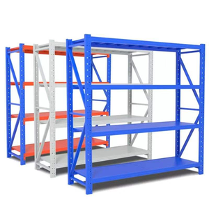 Scaffali di Stoccaggio Autoportanti Certificati CE per Carichi Pesanti, Ripiani in <span class=keywords><strong>Metallo</strong></span> per Magazzino - Product Image 1