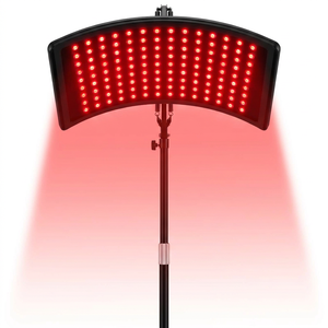 Appareil de luminothérapie <span class=keywords><strong>infrarouge</strong></span> professionnel sur support mobile, <span class=keywords><strong>lampe</strong></span> LED <span class=keywords><strong>infrarouge</strong></span> rouge 660nm et <span class=keywords><strong>infrarouge</strong></span> 850nm, <span class=keywords><strong>chauffante</strong></span>, compatible US pour le corps entier - Product Image 2