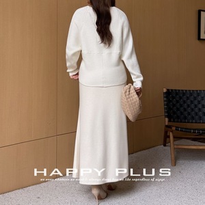 เดรสไหมพรมคอวีไขว้สำหรับผู้หญิง รุ่น Runqi เอวธรรมชาติ ความหนาปานกลาง ระบายอากาศได้ดี สไตล์พันรอบตัว ให้ลุคหรูหรา - Product Image 2