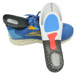QY chaussures pour hommes semelles pour femmes coussinets orthopédiques massage absorption des chocs soutien de la voûte plantaire semelles sport course tapis en <span class=keywords><strong>silicone</strong></span> - Product Image 4