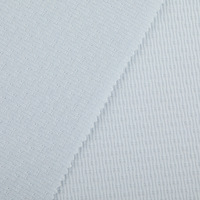 Tissu jacquard côtelé, 220g, polyester-spandex, respirant, élastique, anti-boulochage, utilisé pour les chemises et gilets décontractés