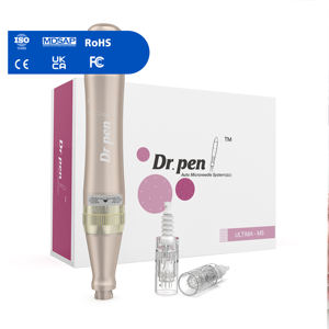 Microneedling populaire <span class=keywords><strong>Dr</strong></span> <span class=keywords><strong>Pen</strong></span> <span class=keywords><strong>M5</strong></span>, soin de la peau, thérapie, stylo derma stamp, outils faciaux pour favoriser l'absorption du sérum - Product Image 1