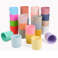 Gobelets en silicone incassables de 2oz, incassables, réutilisables, mini verres à vin en silicone