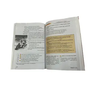 Custom Color Material Printing Textbook Multilingual Printing Learning Books