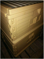 Base de ruche multifonctionnelle en plastique Langstroth Équipement d'apiculture en état neuf pour les fermes apicoles