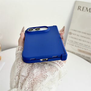 เคสโทรศัพท์มือถือสีพื้นแบบด้าน สำหรับ iPhone ultra 18 Fold ป้องกันรอยนิ้วมือ Dopa Mine กันกระแทก ฝาหลังแข็ง PC - Product Image 5