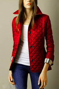 <span class=keywords><strong>Veste</strong></span> d'hiver <span class=keywords><strong>matelassée</strong></span> coupe ajustée pour femmes de haute qualité <span class=keywords><strong>grande</strong></span> <span class=keywords><strong>taille</strong></span> coupe-vent couleur unie bouton coton remplissage-pour printemps Streetwear - Product Image 6
