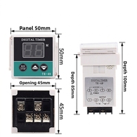 Relay Waktu Oven Plastik Digital Elektrik TR-48 Timer 99 Menit 220V