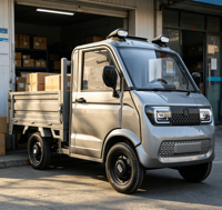 Camionnette électrique de transport de marchandises pour adultes, vente directe usine 2026, quatre roues, nouvelle énergie, moteur sans balais, batterie au plomb-acide, 1000 kg