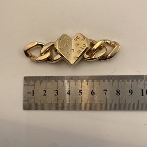 Hebilla de Cadena para Zapatos con Cristales de Estrás, Estilo Moderno, Herraje Metálico Ecológico, Cadena Decorativa para Zapatos, <span class=keywords><strong>Seway</strong></span> - Product Image 3