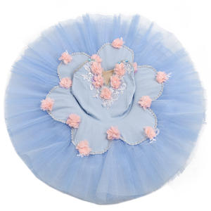 Tutú de Ballet profesional Pancake niños <span class=keywords><strong>blanco</strong></span> Swan Lake Ballet disfraz niños Danse niñas bailarina tutú faldas - Product Image 6