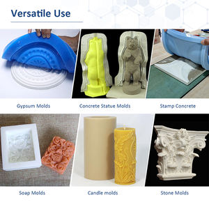 価格2部構成のシリコーンゴムrtv2金型セメント用液体ポリウレタンゴムシリコーン - Product Image 3