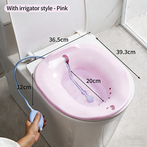 Asiento <span class=keywords><strong>de</strong></span> <span class=keywords><strong>Baño</strong></span> para Inodoro, para Cuidado Postparto y Hemorroides, Asiento Plegable para Vaporización Yoni, para <span class=keywords><strong>Baño</strong></span> <span class=keywords><strong>de</strong></span> Sales <span class=keywords><strong>de</strong></span> Epsom, Bidé Portátil - Product Image 6