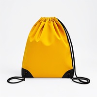 Bon marché, vente en gros, sac à dos avec cordon de serrage avec impression personnalisée du logo, sacs à cordon pour le sport