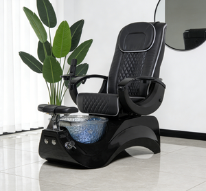 Fauteuil de pédicure spa multifonctionnel de luxe personnalisable avec fonction de <span class=keywords><strong>massage</strong></span> et baignoire en verre pour salon de <span class=keywords><strong>massage</strong></span> des pieds - Product Image 4