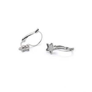 Stainless Steel <b>Earring</b> <b>Hooks</b> Teardrop Butterfly Heart Star French Buckle Jewelry Findings 304 Metal DIY Accessories - Product Image 3